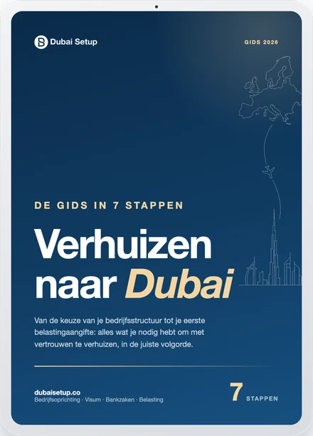 Verhuizen naar Dubai: de gratis gids in 7 stappen op een iPad