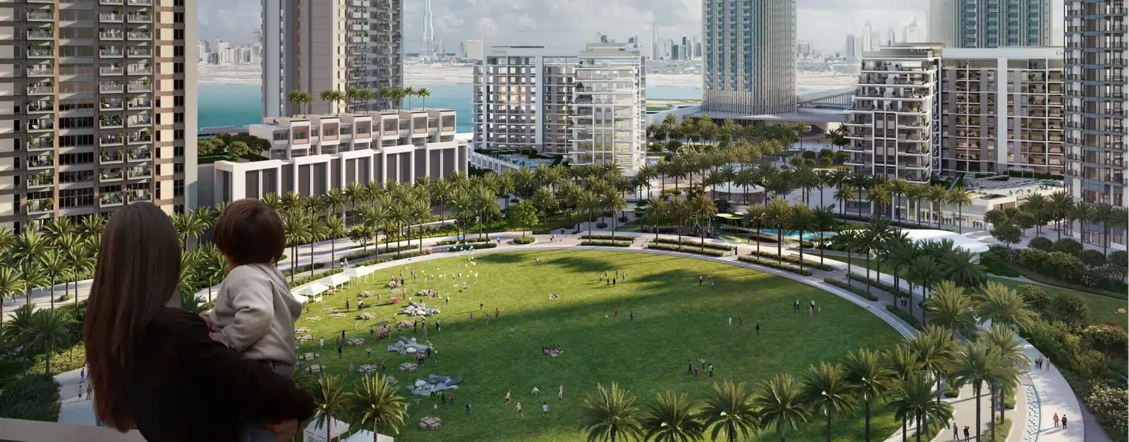 Park in Dubai Creek Harbour