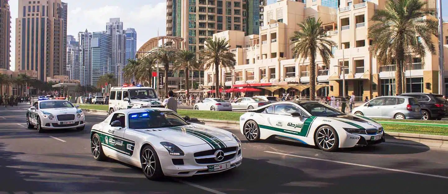 Politie in Dubai