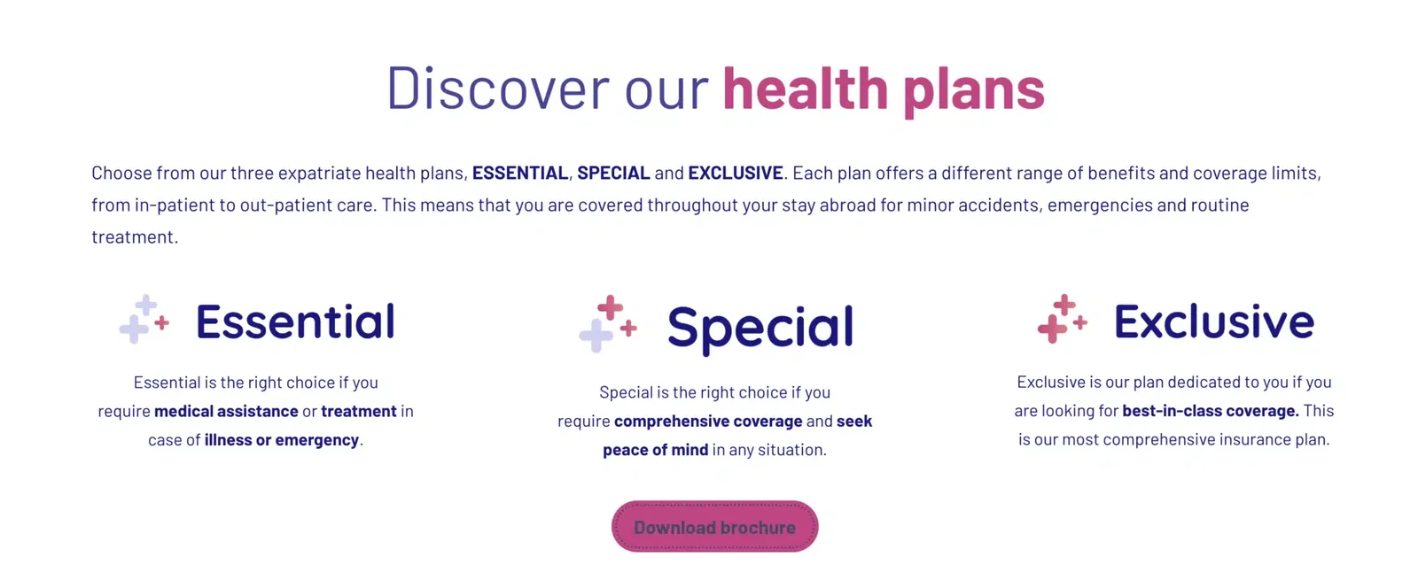 Foyer Global Health: plannen