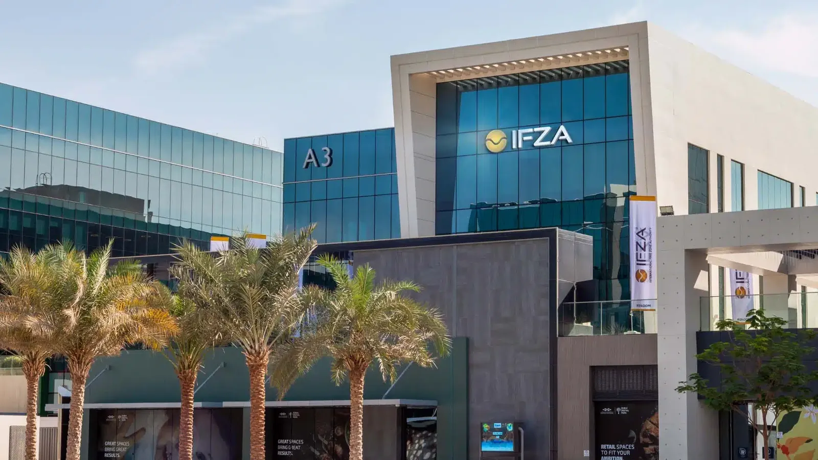 IFZA-gebouw in de Dubai Silicon Oasis